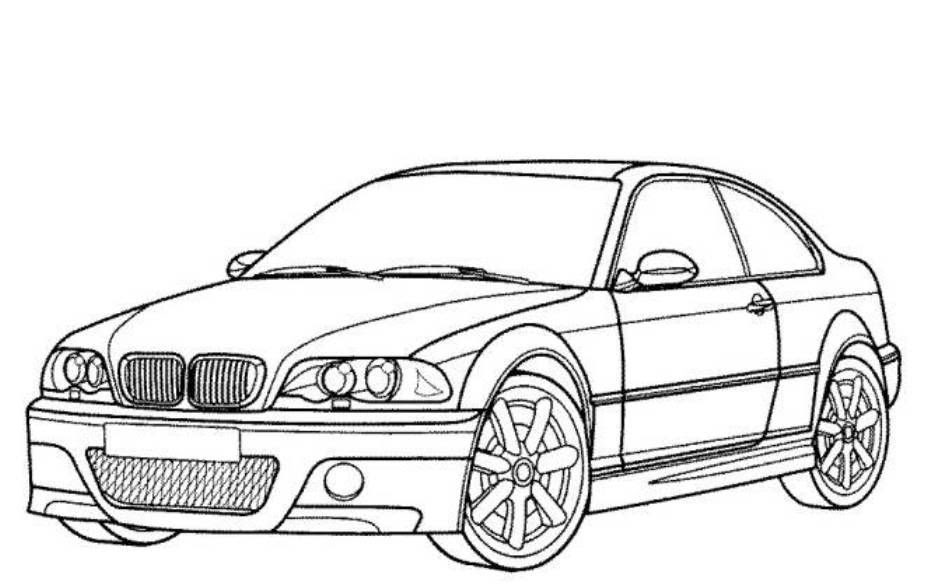 Volkswagen Golf Colouring Pages - Barry Morrises Coloring Pages