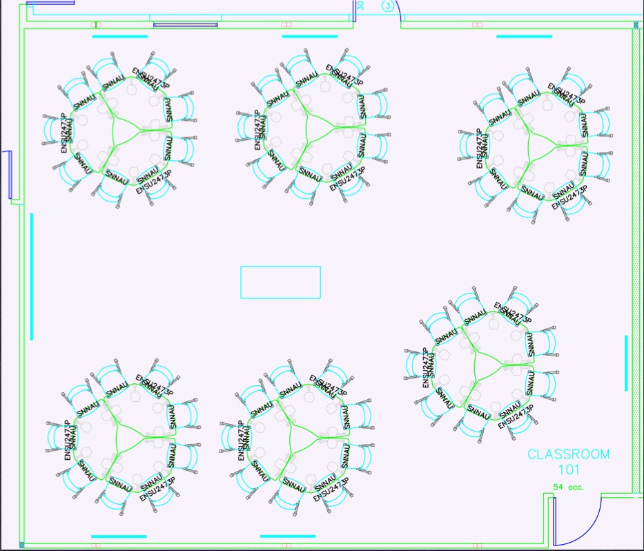 Computer Lab Floor Plan Design