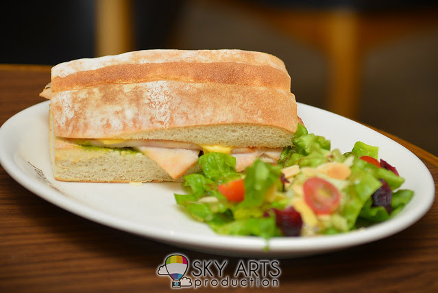 Turkey and Melted Cheddar Cheese Sandwich (RM16.50) The Coffee Bean and Tea Leaf 50th birthday Malaysia Food Menu & Party Packs