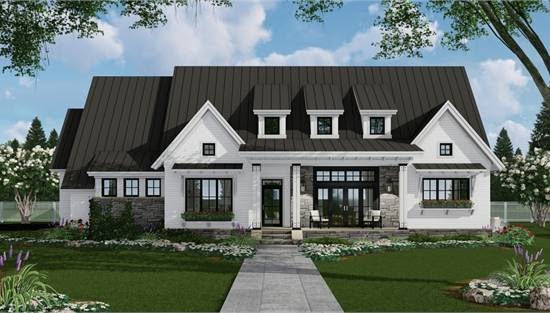 One Floor House Plans Open Concept - pic-fidgety