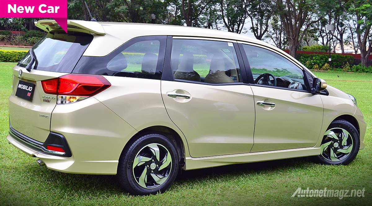  Modifikasi  Honda Mobilio  Warna Hitam  Modifotto