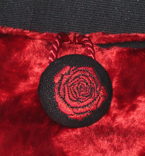 rose button