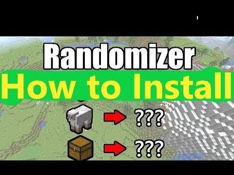 how to download randomizer minecraft