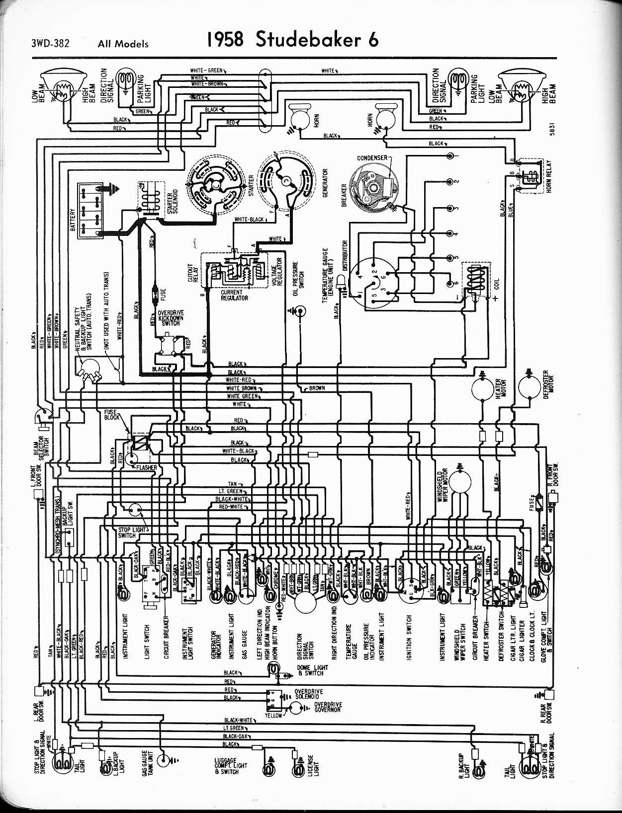 51 Studebaker Wiring Diagram - Wiring Diagram Networks