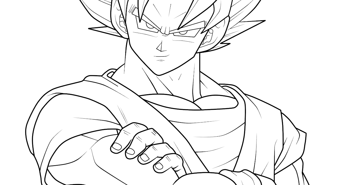 Best Of Goku Coloring Pages to Print | Top Free Coloring Pages For Kids