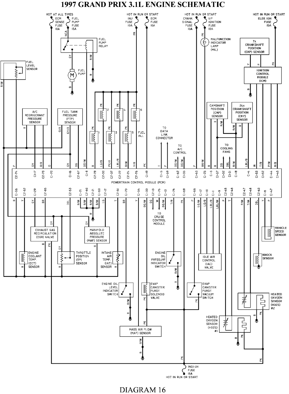 97 Monte Carlo Engine Diagram - Wiring Diagram Networks