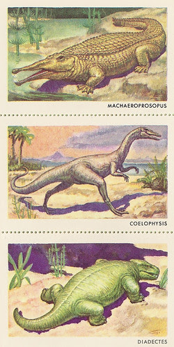 Sinclair Dinosaur Stamps Set 1