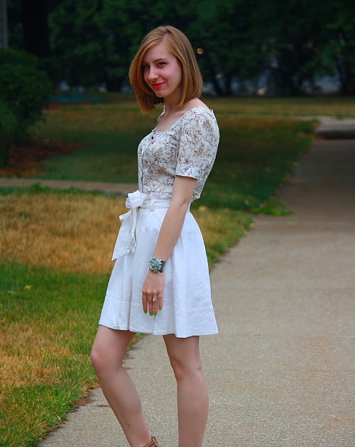 twIN STYLE: Daily Look: Summer Whites