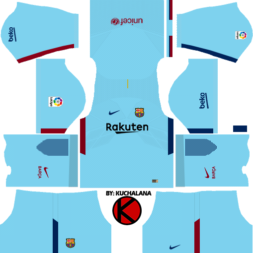Logo Barcelona Dream League Soccer 2019 Kuchalana  Rehare