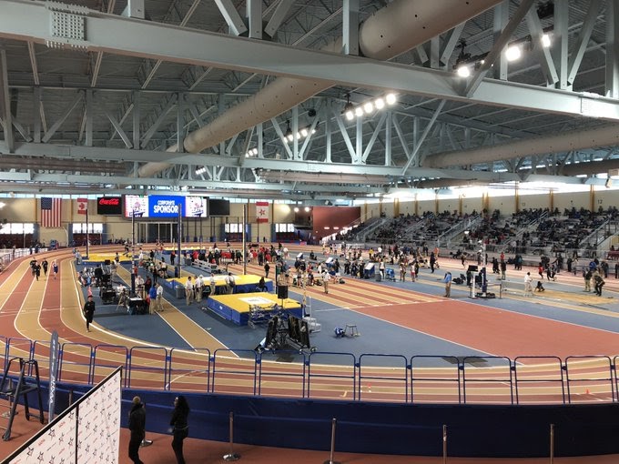 Indoor Track & Field Michigan shows off 168M update of athletics