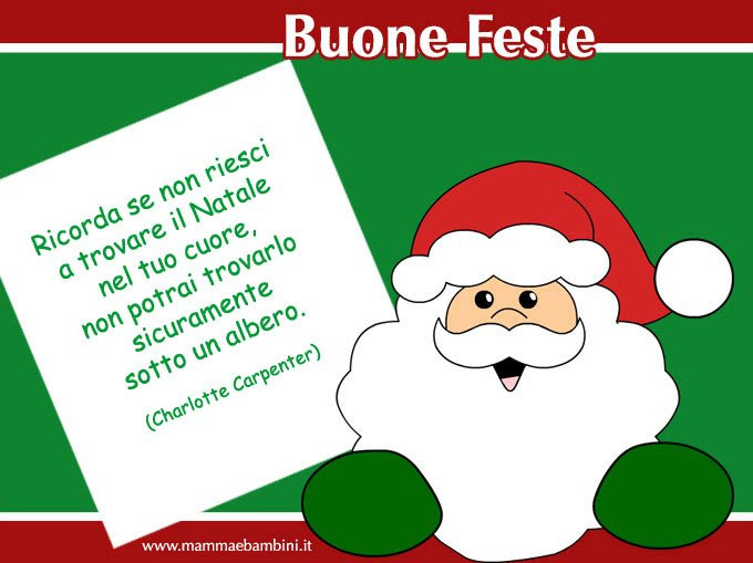 Frasi Di Natale Per Ragazzi.Frasi Sul Natale Per Bambini Scuola Infanzia