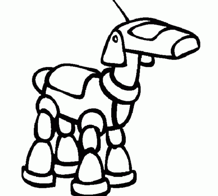 Cartoon Dog Monster Coloring Pages - Free Coloring Pages