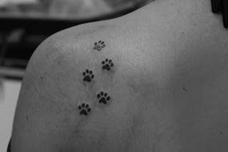 Cat Paw Print Tattoo