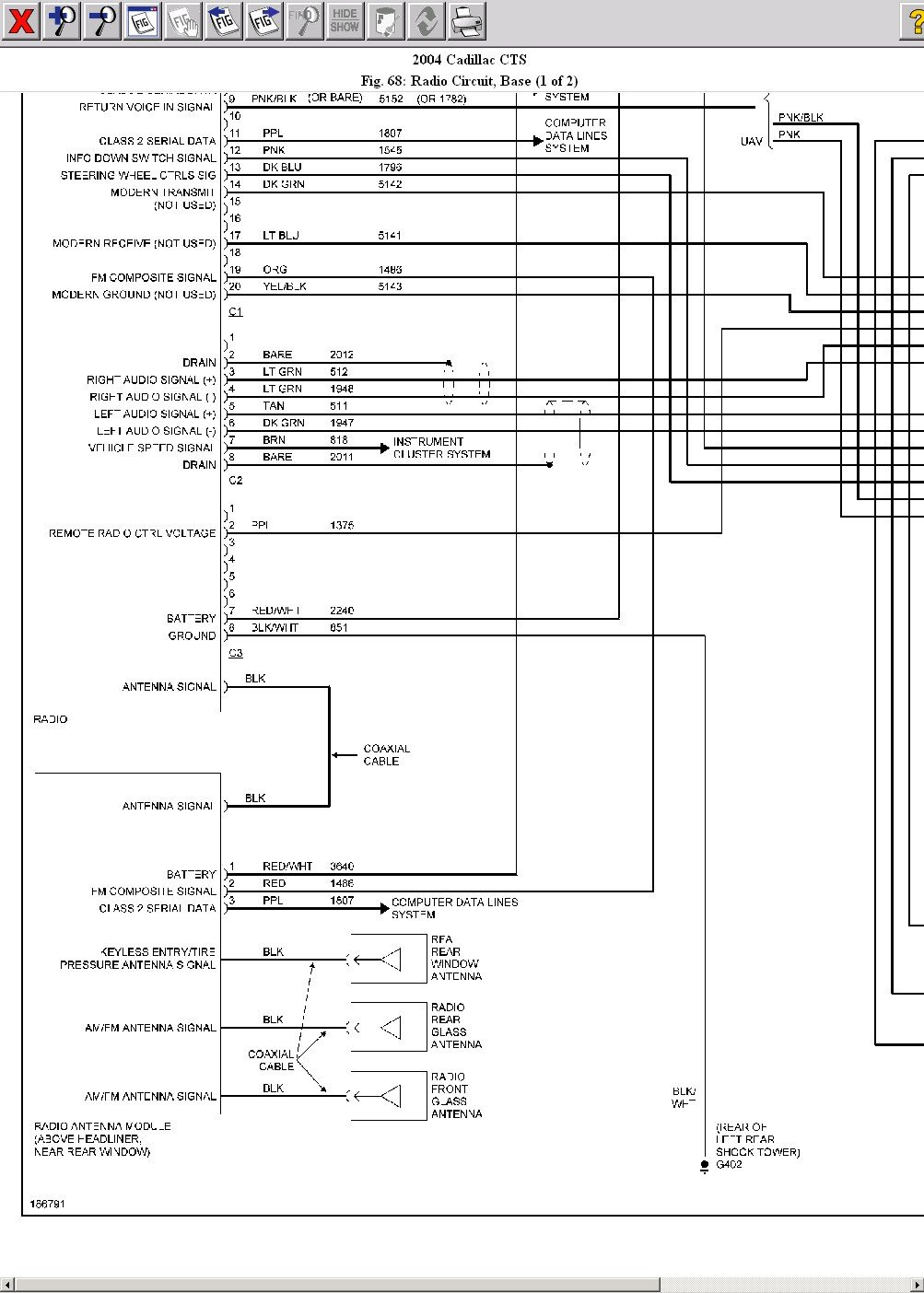 Cadillac Cts 2007 Radio Wiring Harness | schematic and wiring diagram