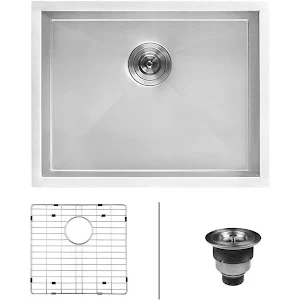 Ruvati Rvu6100 Undermount Laundry Utility Sink 23 X 18 Inch