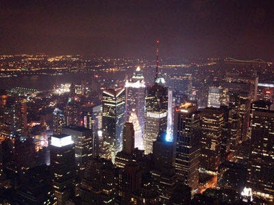 new york city skyline night. new york city skyline at night wallpaper. new york city skyline night.