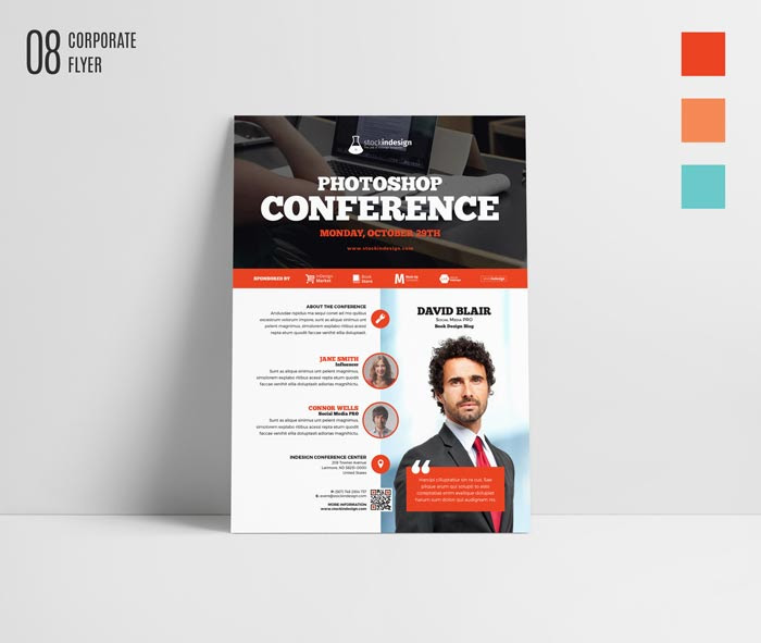 Libre de la plantilla Flyer Corporate