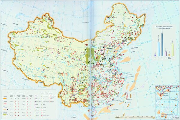 Resource Map Of China Time Zones Map