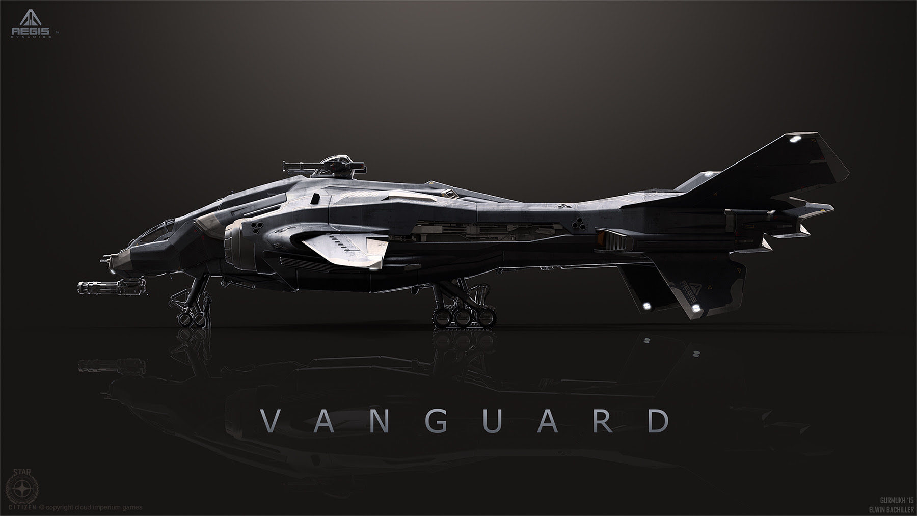 Concept Ships Vanguard From Star Citizen