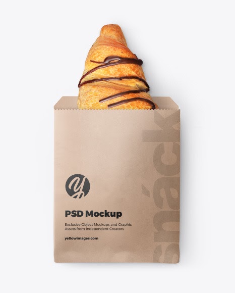 Download Psd Chips Packaging Mockup Paper Snack Pack Mockup In Packaging Mockups On Yellow Images Yellowimages Mockups