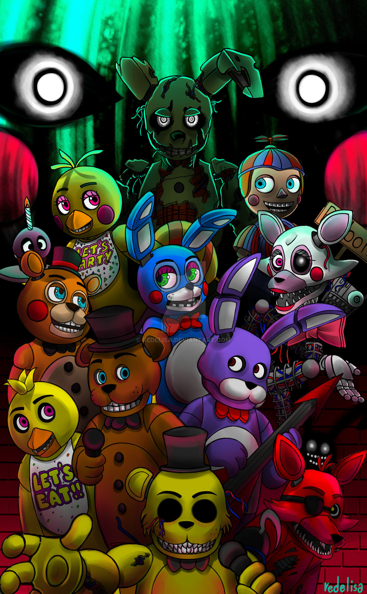 Wallpaper Five Nights At Freddy&#039;s