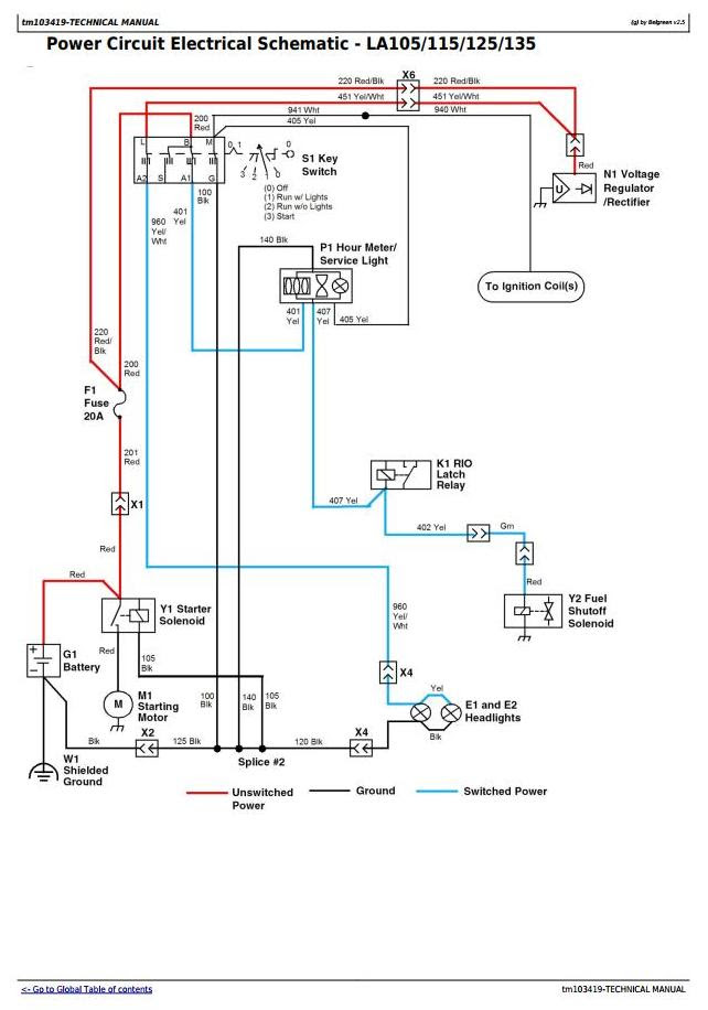 John Deere Lawn Tractor Wiring Diagram Diagram Database Just The Best