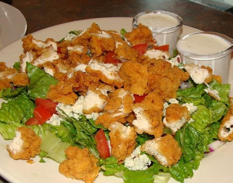 Fried Chicken Salad Near Me - Italus Elaine