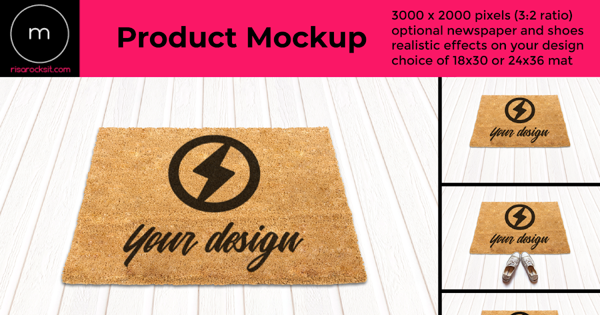 Download 18+ Doormat Mockup - freemockup