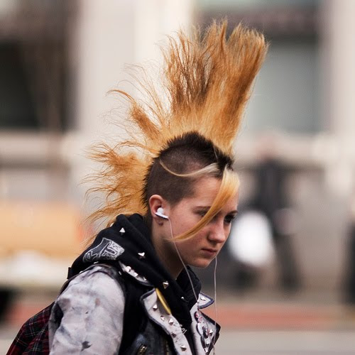 cidyjufun: punk mohawk hairstyles