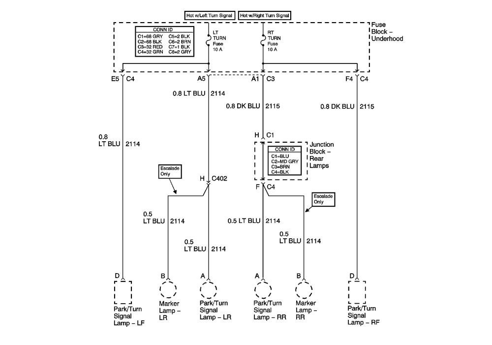 Wiring Schematic For A 2000 Cadillac Escalade - Wiring Diagram Schemas