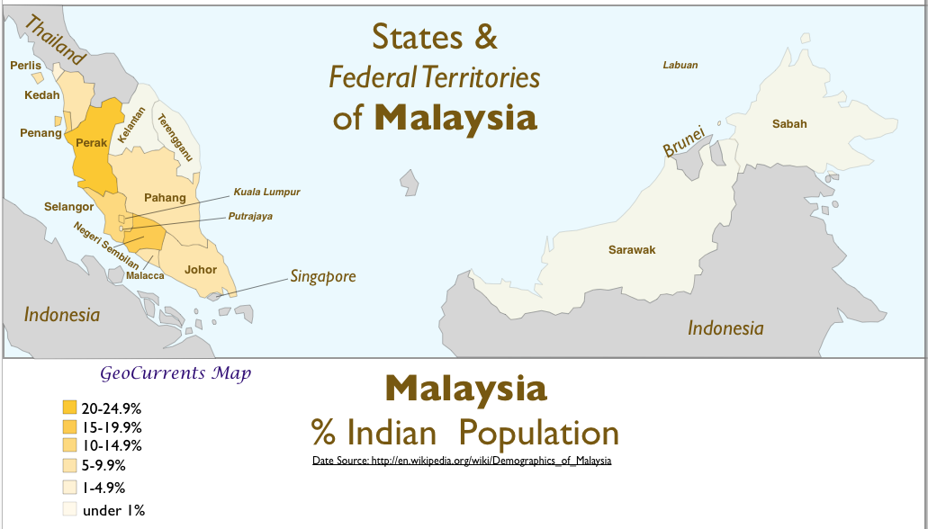 Map Of Malaysia India Maps Of The World