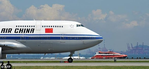 Air China has suspended its Beijing-Pyongyang route, according to CCTV News