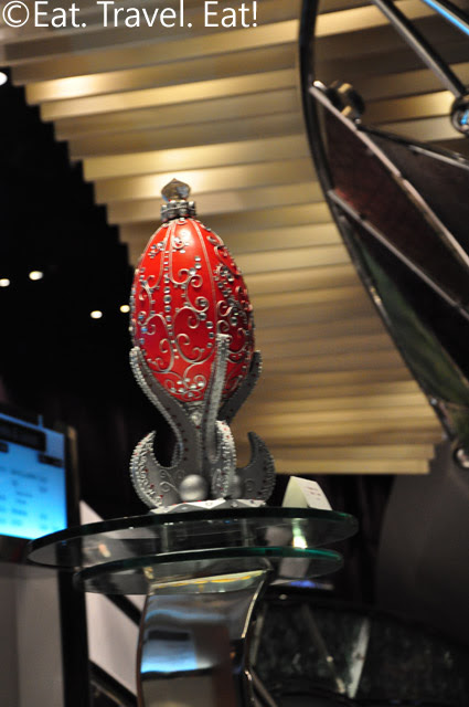 Red Egg at Jean Philippe Patisserie- Aria