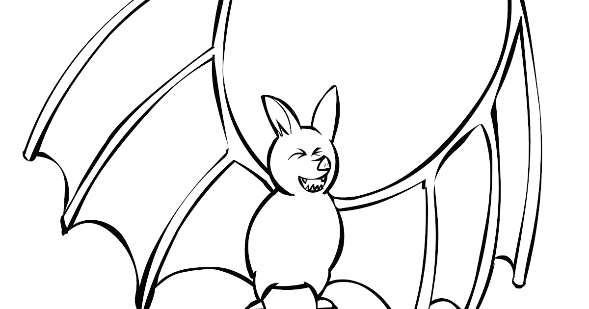 Coloring Page Of A Fruit Bat : Printable Bat Eating Fruit Coloring Page