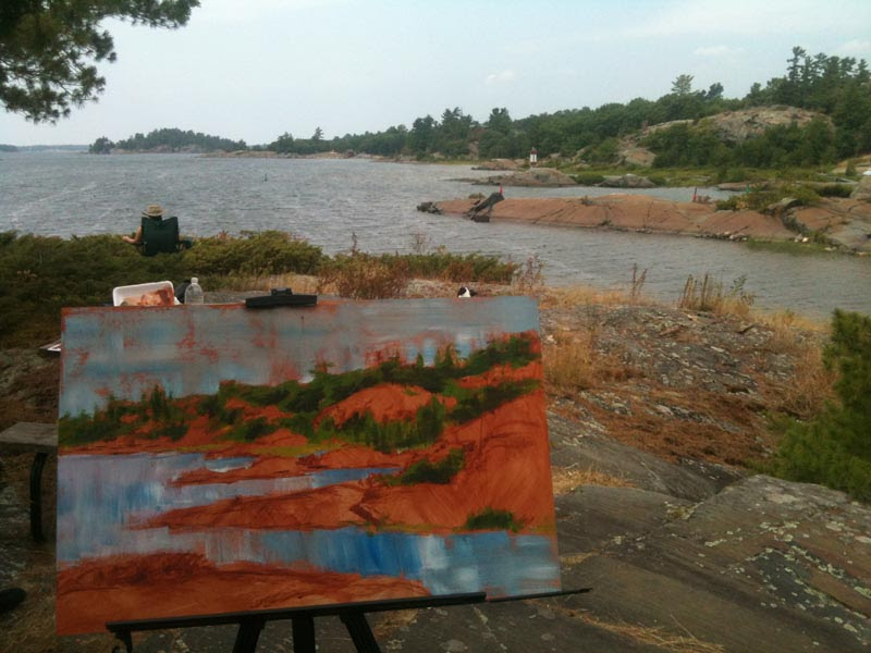 First Painting, Part 3
