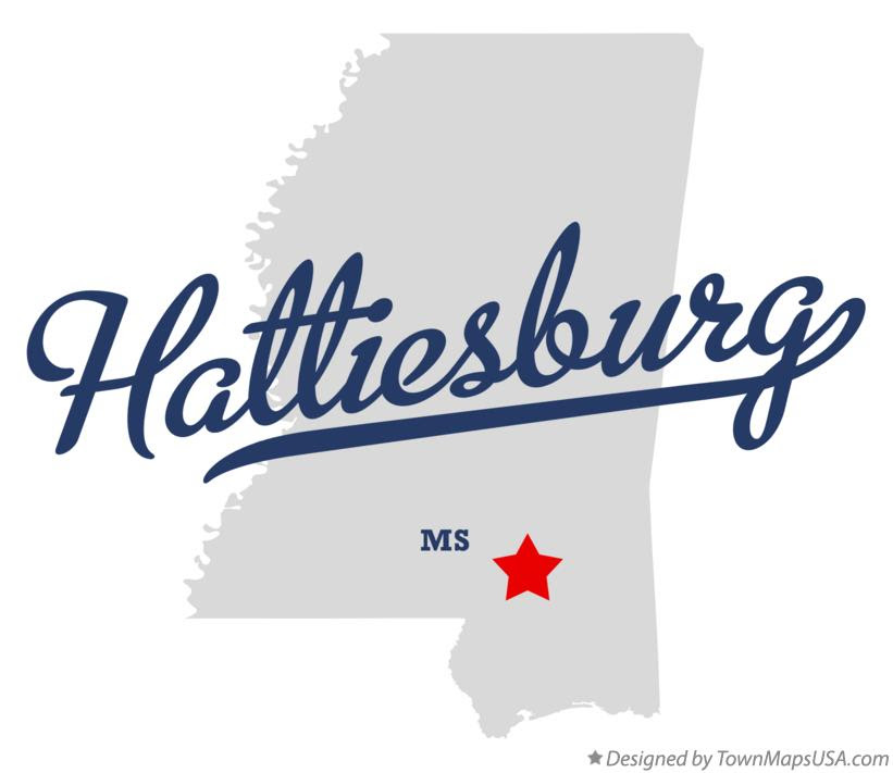 List 101+ Images where is hattiesburg mississippi on the map Full HD, 2k, 4k