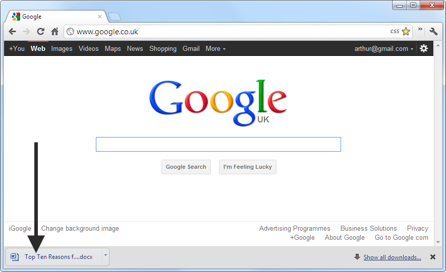 Chrome Not Downloading