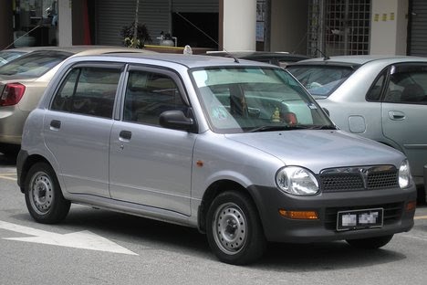 kacang polong kecil Perodua Kancil Baru