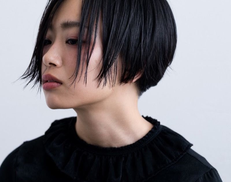 最新のHD ショート 前髪 なし ストレート ヘアスタイル画像