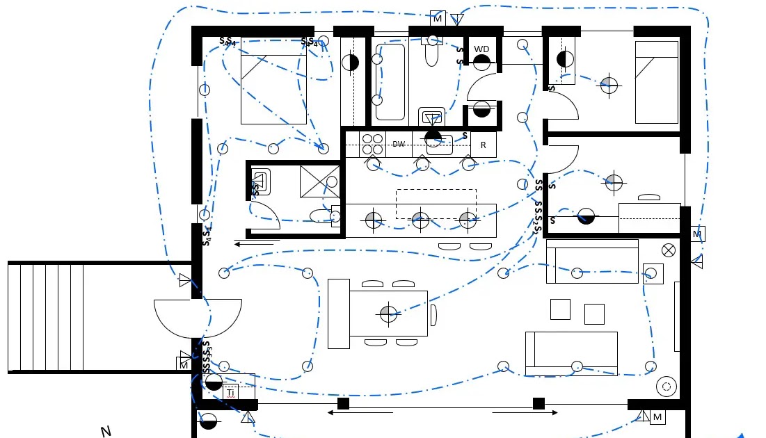 Garage Wiring Plans : 1 - It shows the components of the circuit as