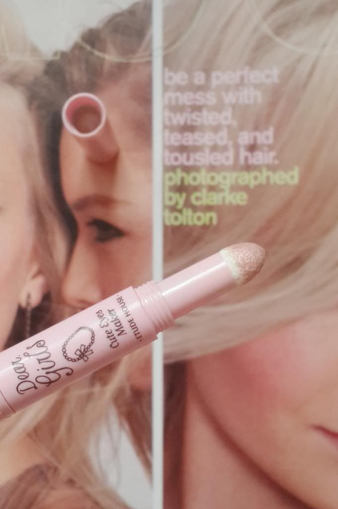 dear girls cute eyes maker pink tip