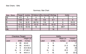 Aeropostale Mens Size Chart