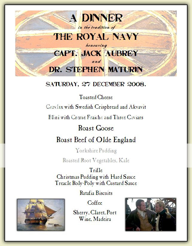 2008 Menu