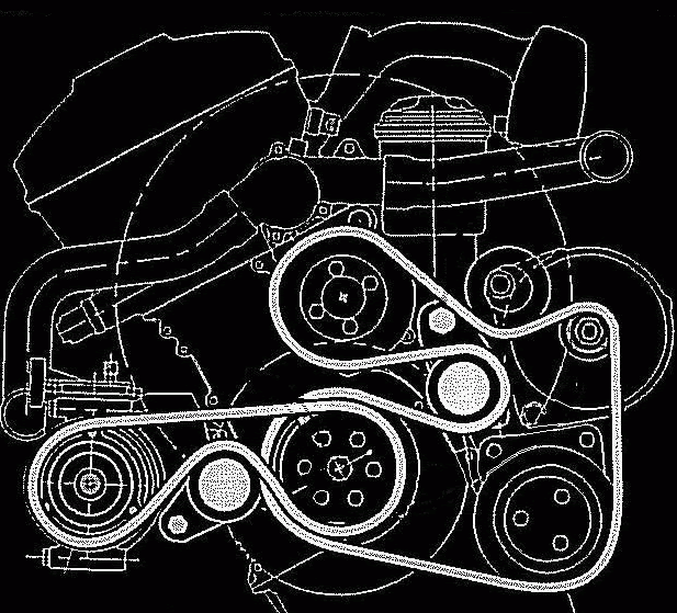 2008 Bmw 328i Serpentine Belt Diagram