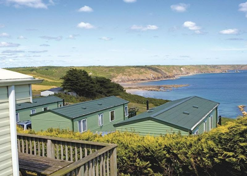 Caravans In Cornwall By The Sea