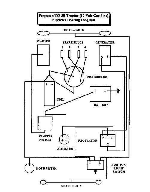 Wiring Manual Pdf  12 Volt Wiring Diagram To20 Ferguson