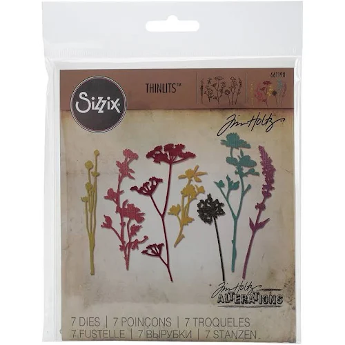 Tim Holtz wildflowers