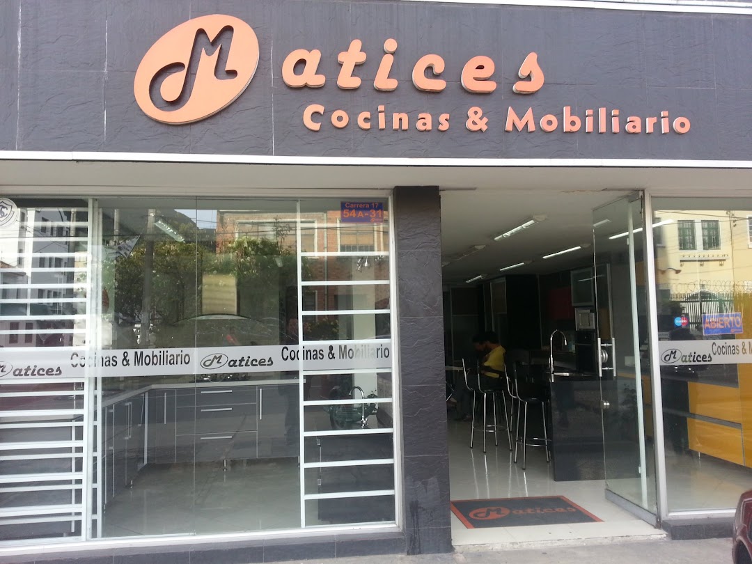 Matices cocinas y mobiliario