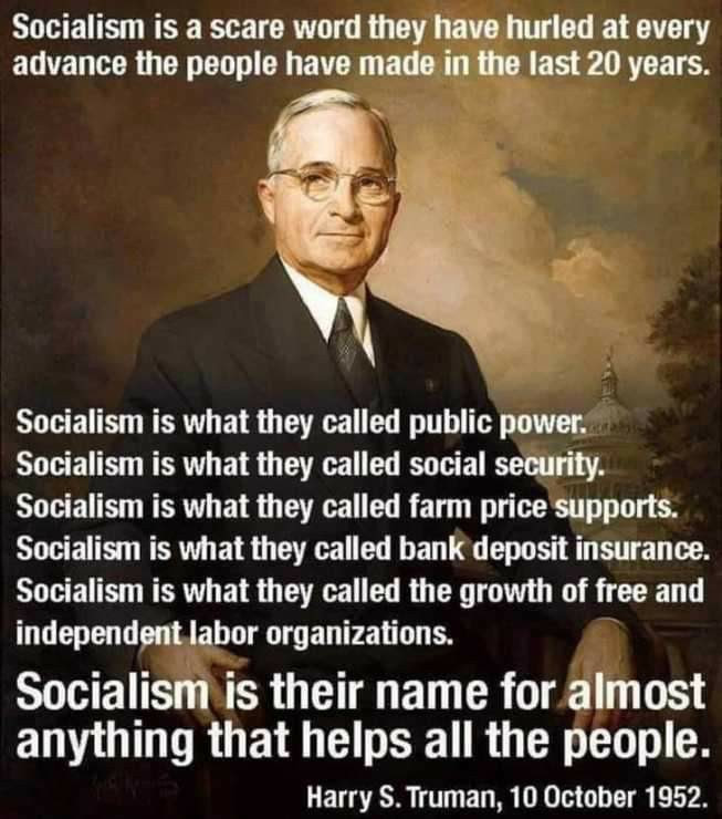 Harry S Truman Quotes On Socialism