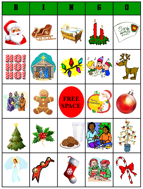 Christmas (or Hanukkah) Bingo Giveaway--3 Winners ~ She's Crafty